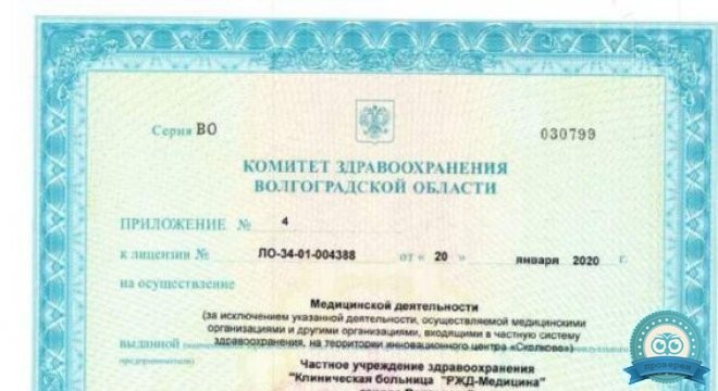 РЖД-Медицина на Свирской